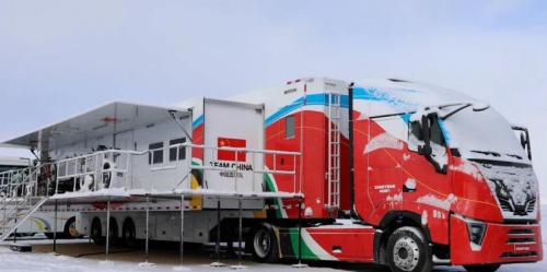“黄河”氢燃料电池雪蜡车为中国冰雪健儿保驾护航